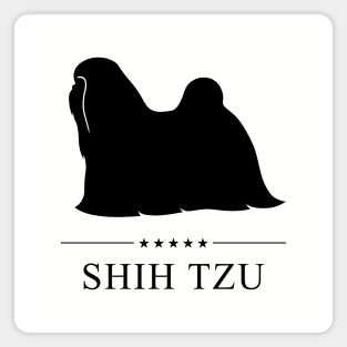 Shih Tzu Black Silhouette Magnet